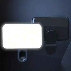 Portable Clip-On Fill Light for Mobile Phones and Computers - Enhance Your Selfies and Video Calls with Bright and Flattering Lighting