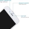 Screen Replacement for iPhone 6S White with Home Button and Camera, Bsz4uov 3D Touch Screen Digitizer Replacement for A1633, A1688, A1700,with Proximity Sensor Ear Speaker,Tempered Glass Repair Tools - Image 3