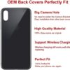 OEM Rear Back Glass Replacement for iPhone X 5.8 inches with Reparing Toolkit and Pre-Installed Adhesive (Space Gray/Black) - Image 6